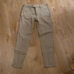 Light grey cotton pants